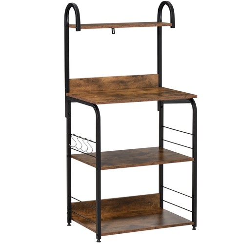 Homcom mobiletto cucina - mobiletto,