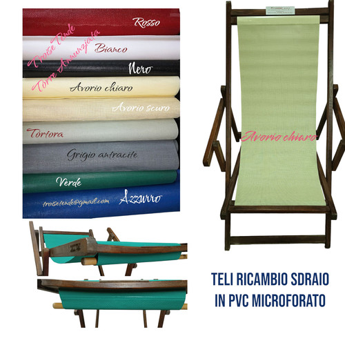 Teli ricambio sdraio pvc - ricambio,